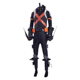 Katsuki Bakugo Long Sleeve Cosplay Costume Battle Suit Outfit - Coscosmos
